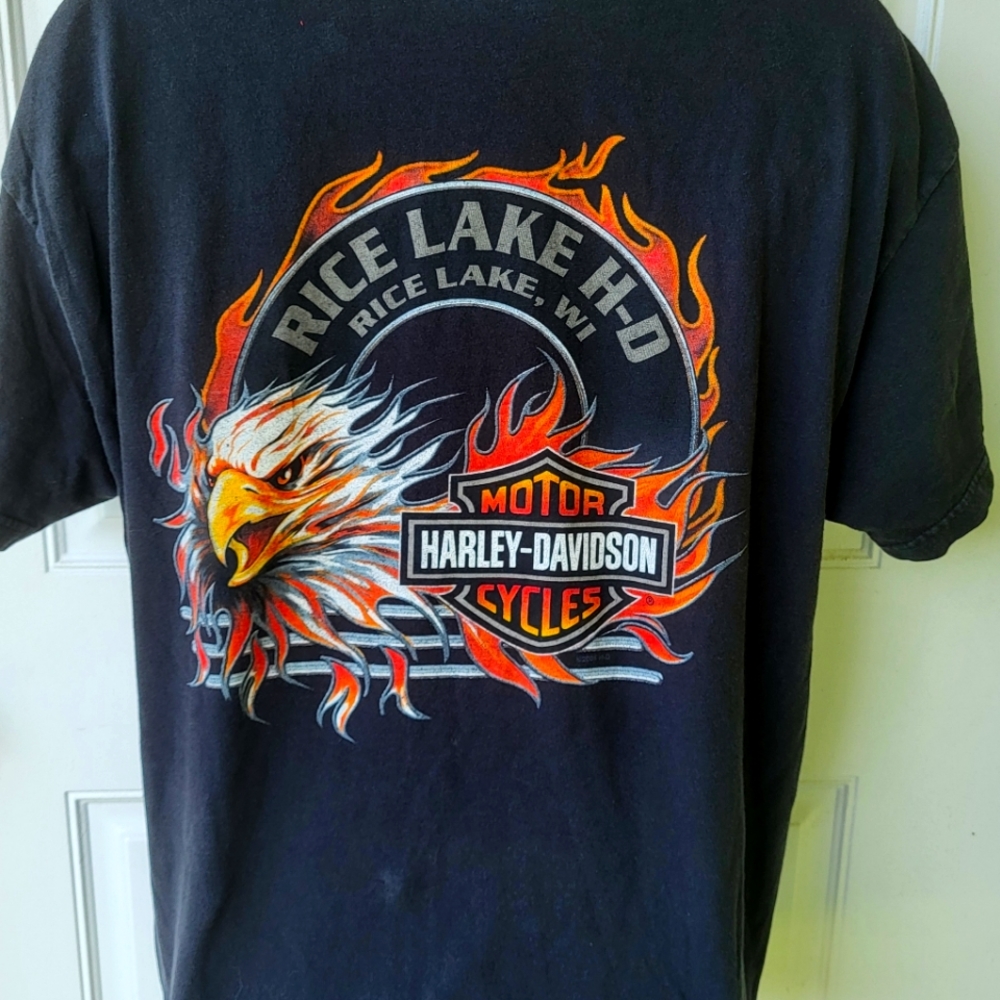 Men's XL Fatboys Rule Harley Tshirt